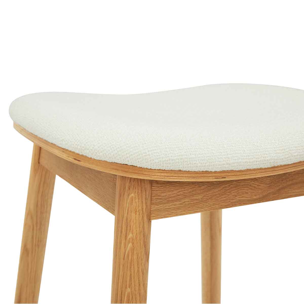 Lando Fabric Backless Bar Stool