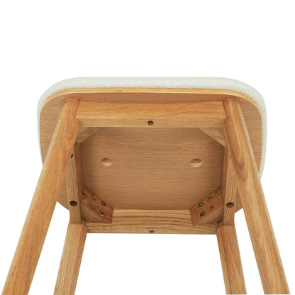 Lando Fabric Backless Bar Stool