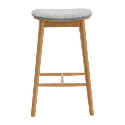 Lando Fabric Backless Bar Stool