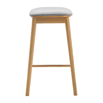 Lando Fabric Backless Bar Stool