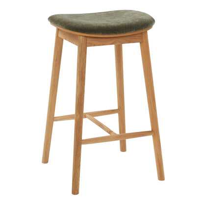 Lando Fabric Backless Bar Stool