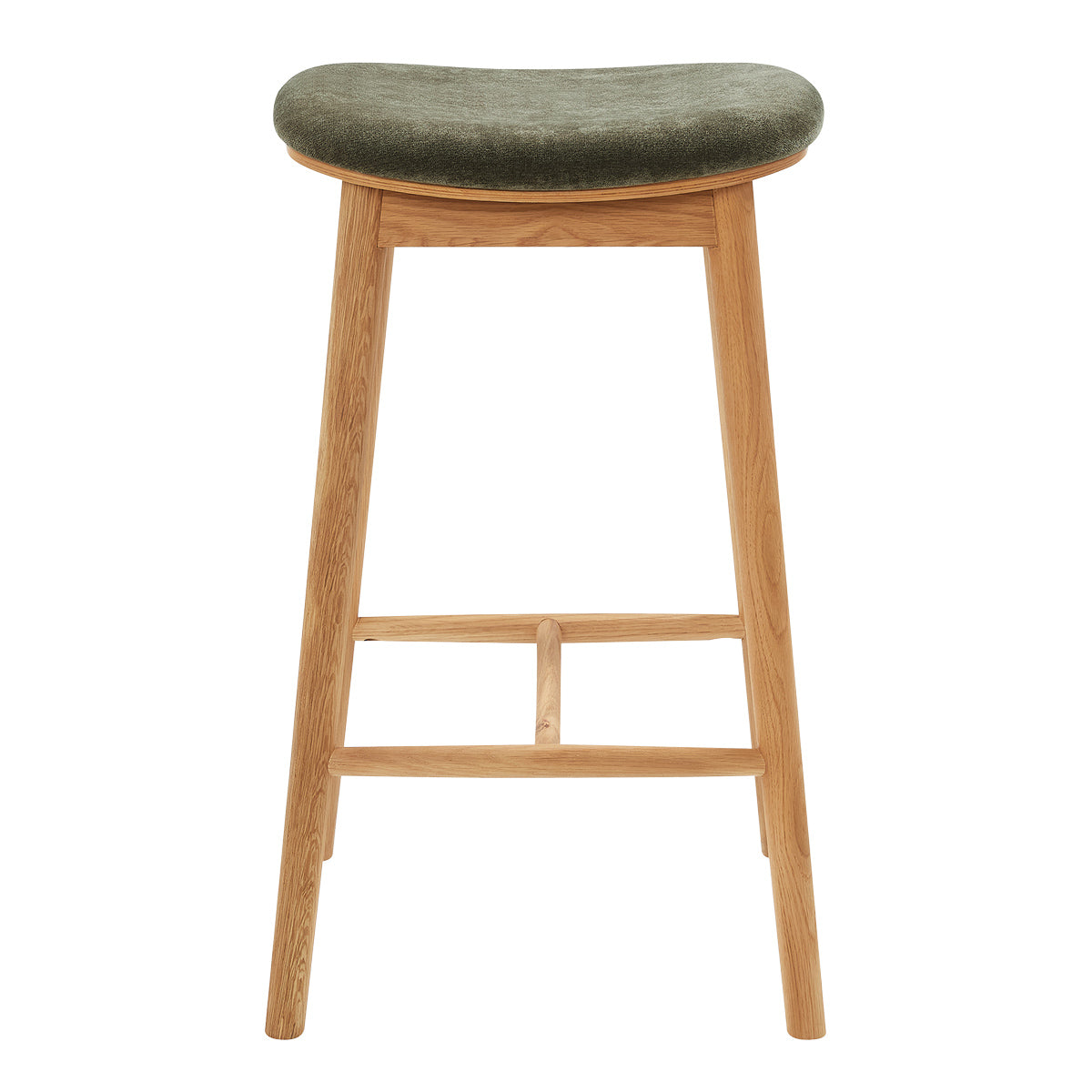 Lando Fabric Backless Bar Stool