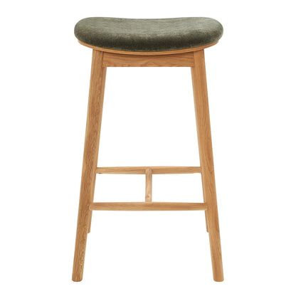 Lando Fabric Backless Bar Stool