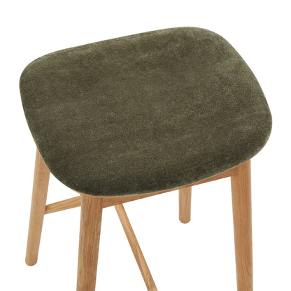 Lando Fabric Backless Bar Stool