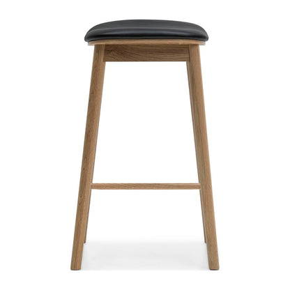 Lando Leather Backless Bar Stool