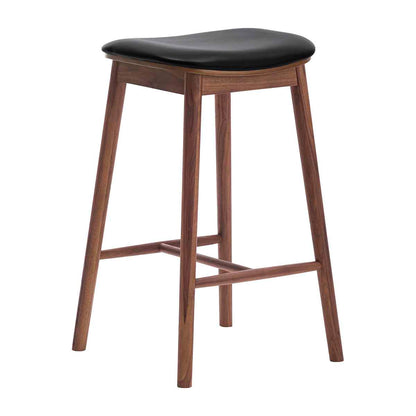 Lando Leather Backless Bar Stool
