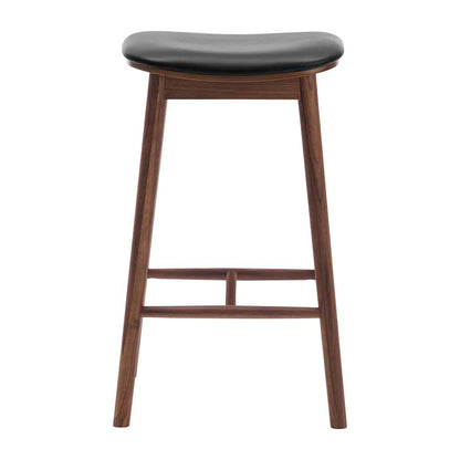 Lando Leather Backless Bar Stool