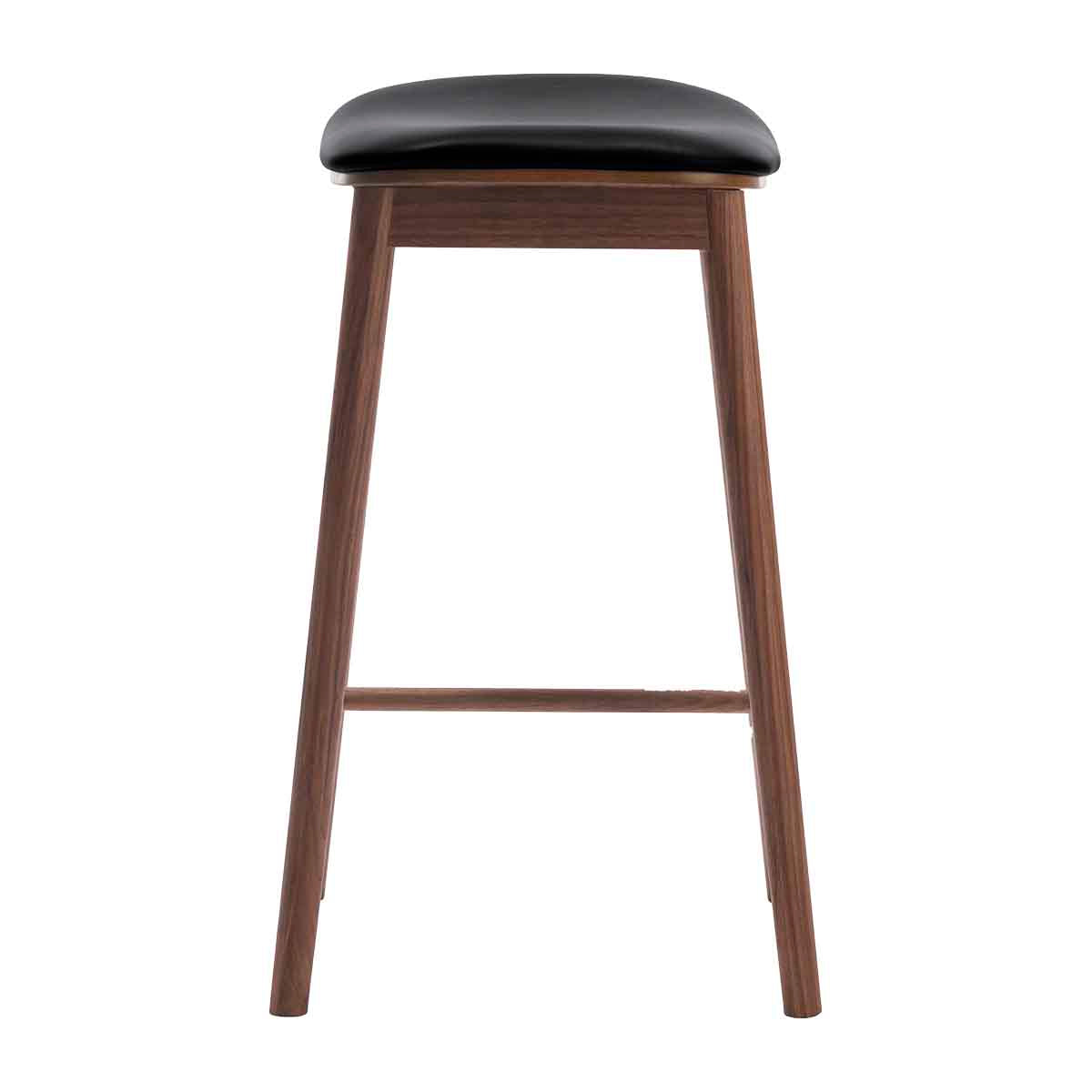 Lando Leather Backless Bar Stool