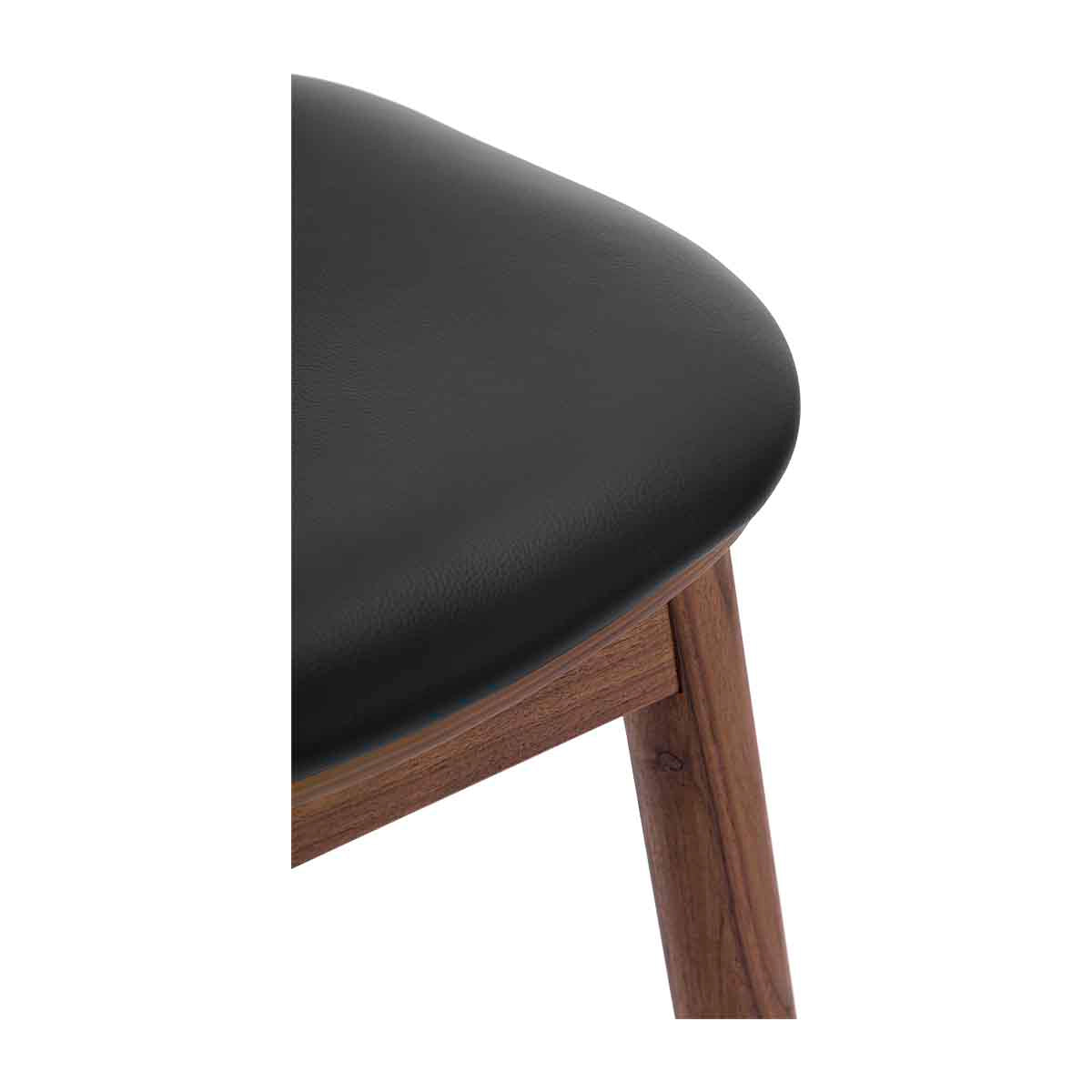Lando Leather Backless Bar Stool