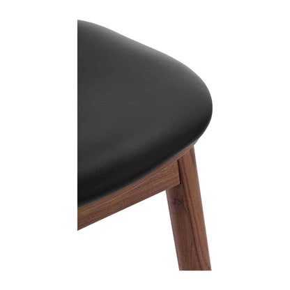 Lando Leather Backless Bar Stool