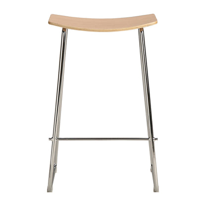 Hendrix Backless Bar Stool (Oak)