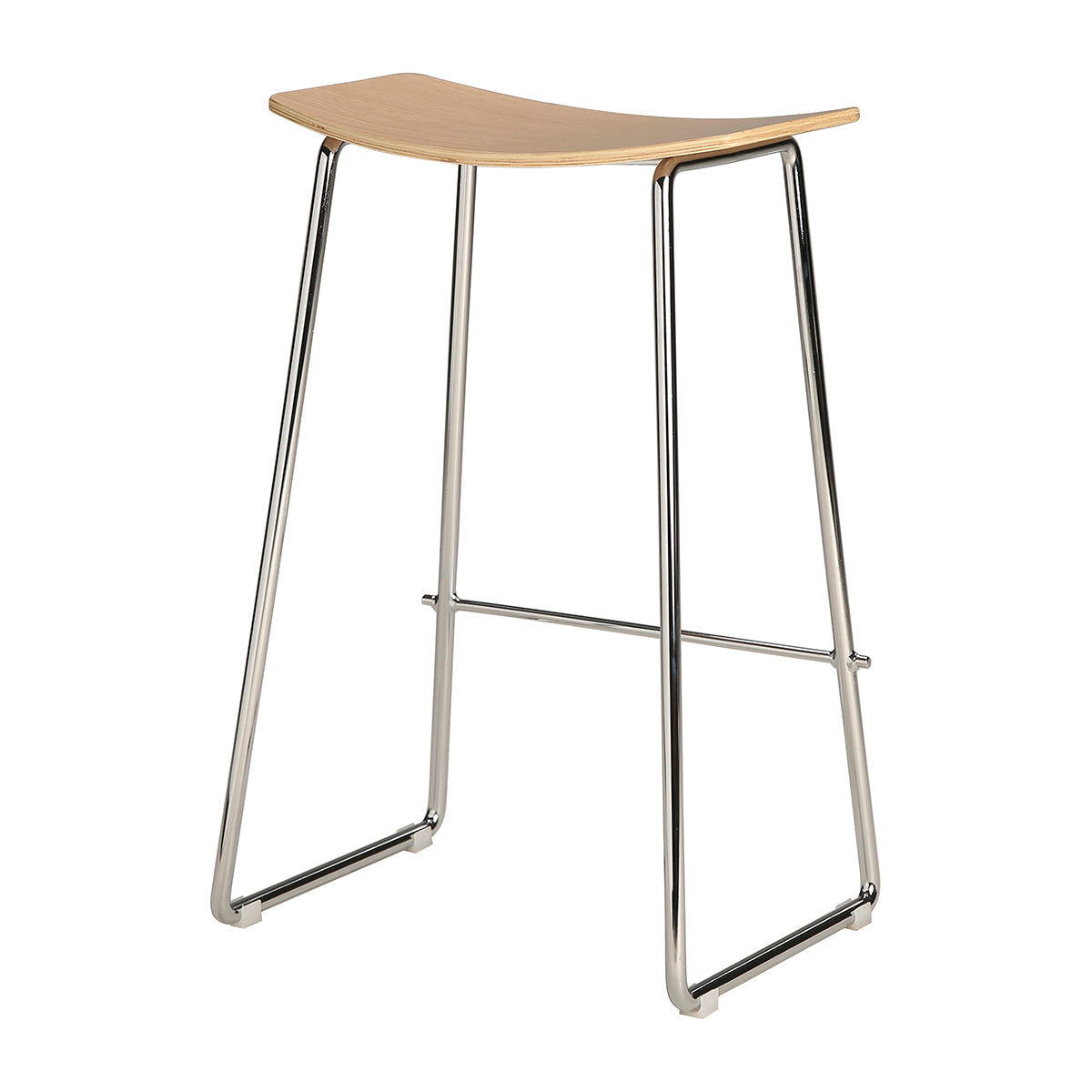 Hendrix Backless Bar Stool (Oak)