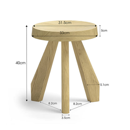 Sunny Oak Table Stool
