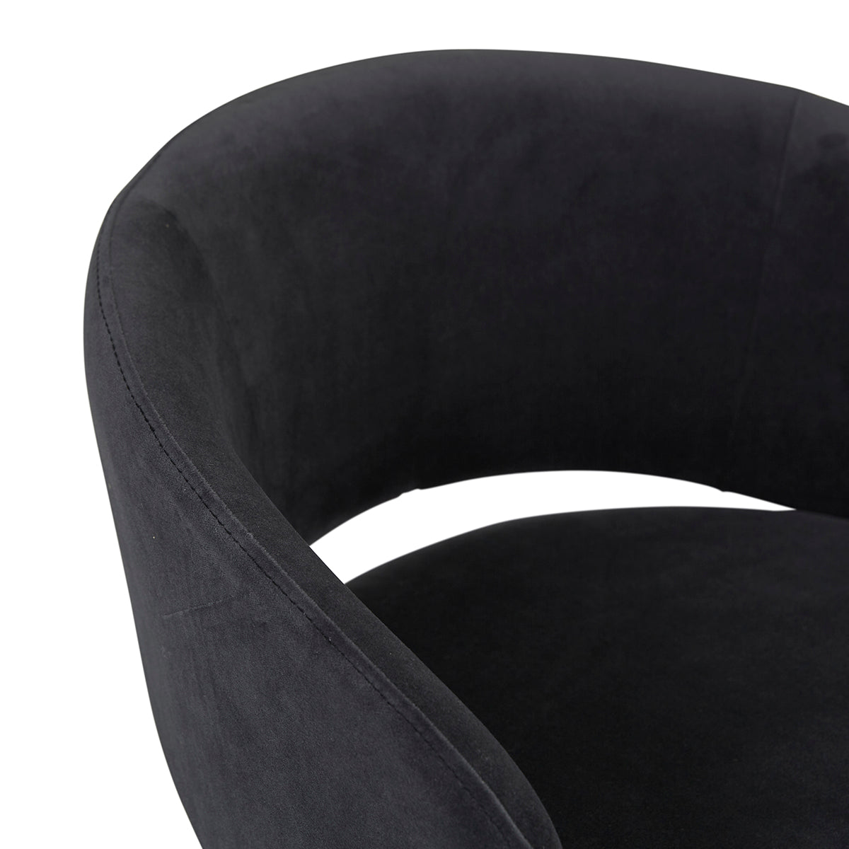 Asher Velvet Bar Stool (65cm)