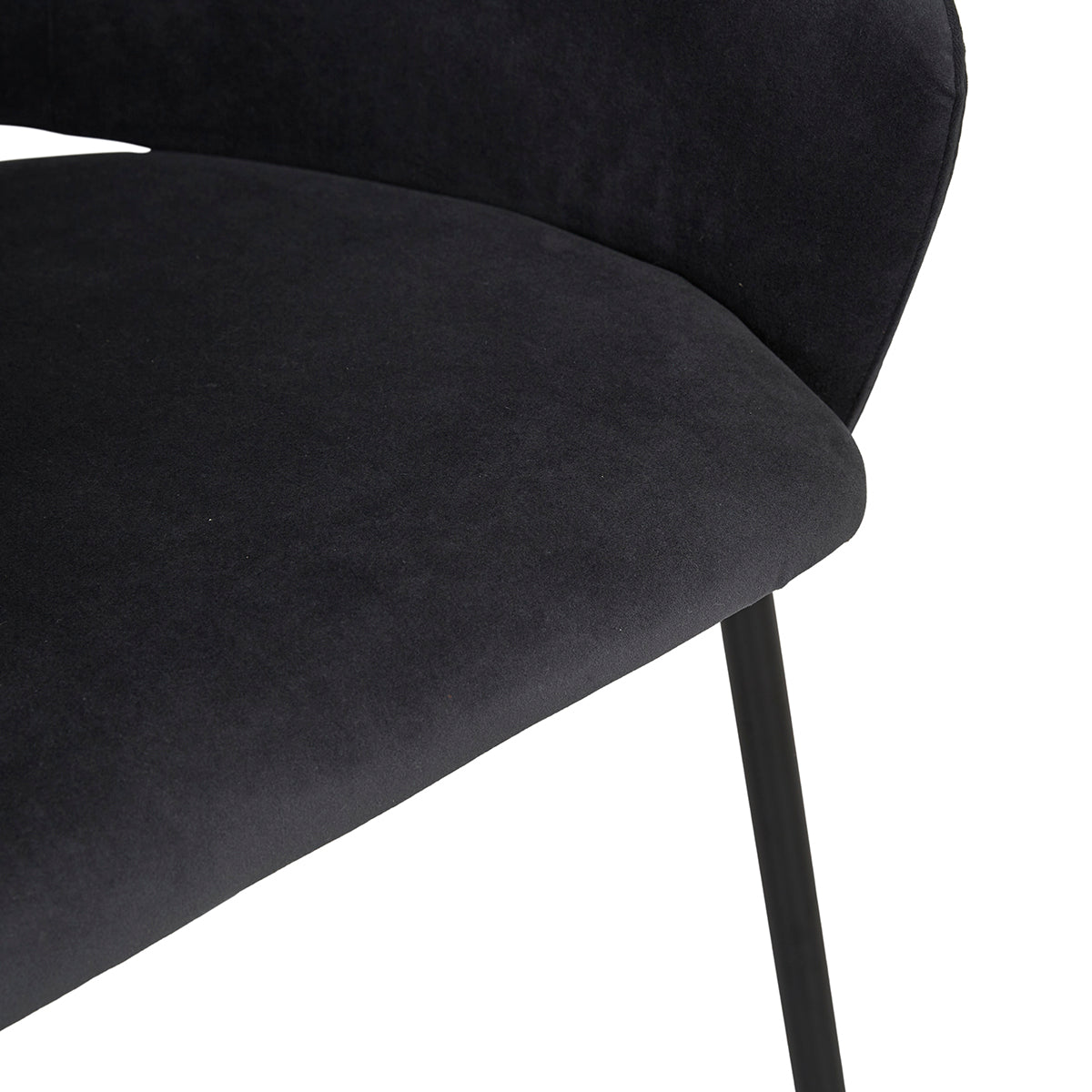 Asher Velvet Bar Stool (65cm)