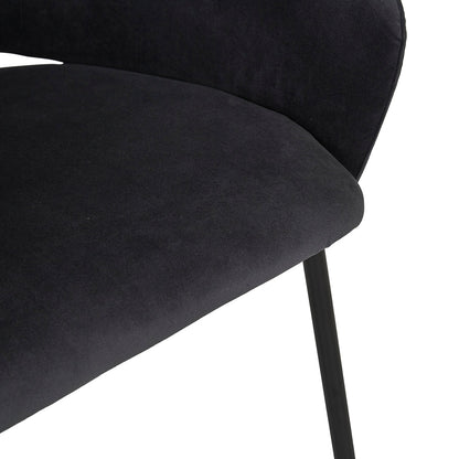 Asher Velvet Bar Stool (65cm)