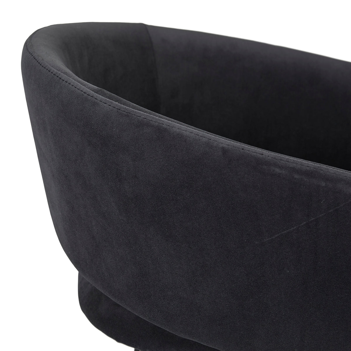 Asher Velvet Bar Stool (65cm)