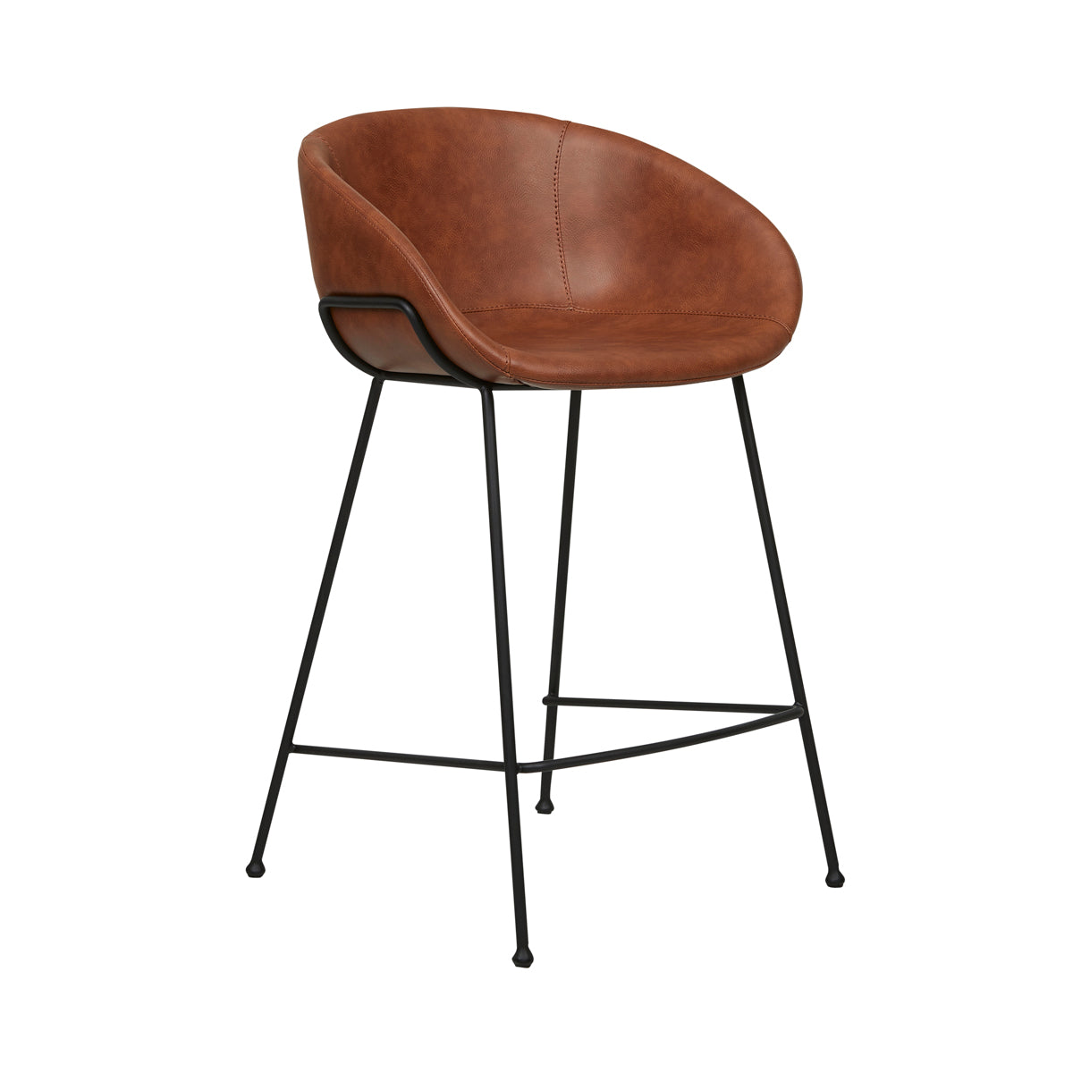 Duke Leatherette Bar Stool (65cm)