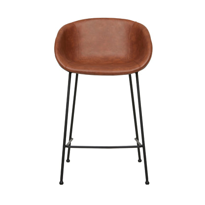 Duke Leatherette Bar Stool (65cm)