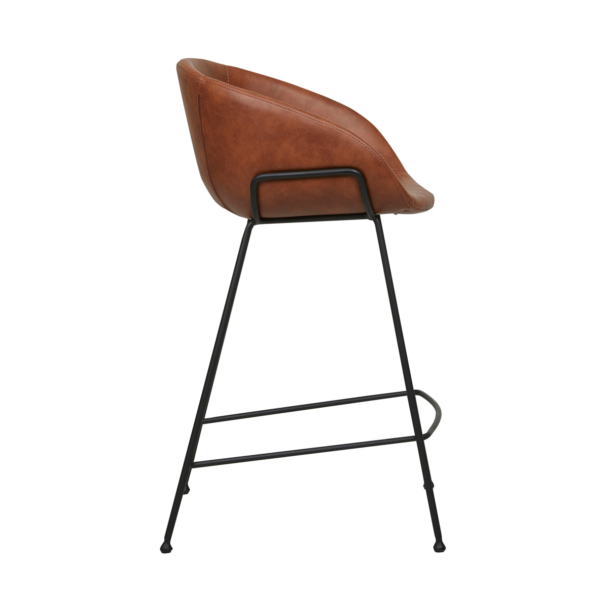 Duke Leatherette Bar Stool (65cm)