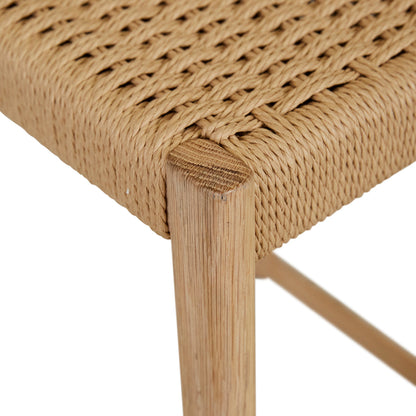 Anton Paper Cord Bar Stool