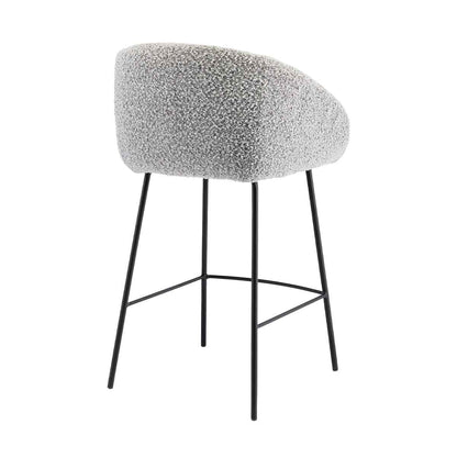 Avalon Boucle Bar Stool