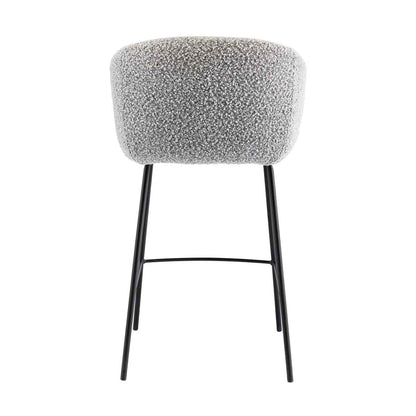 Avalon Boucle Bar Stool