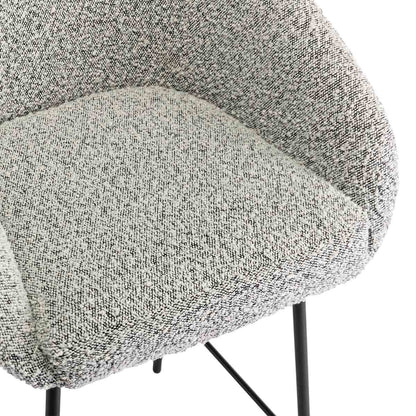Avalon Boucle Bar Stool