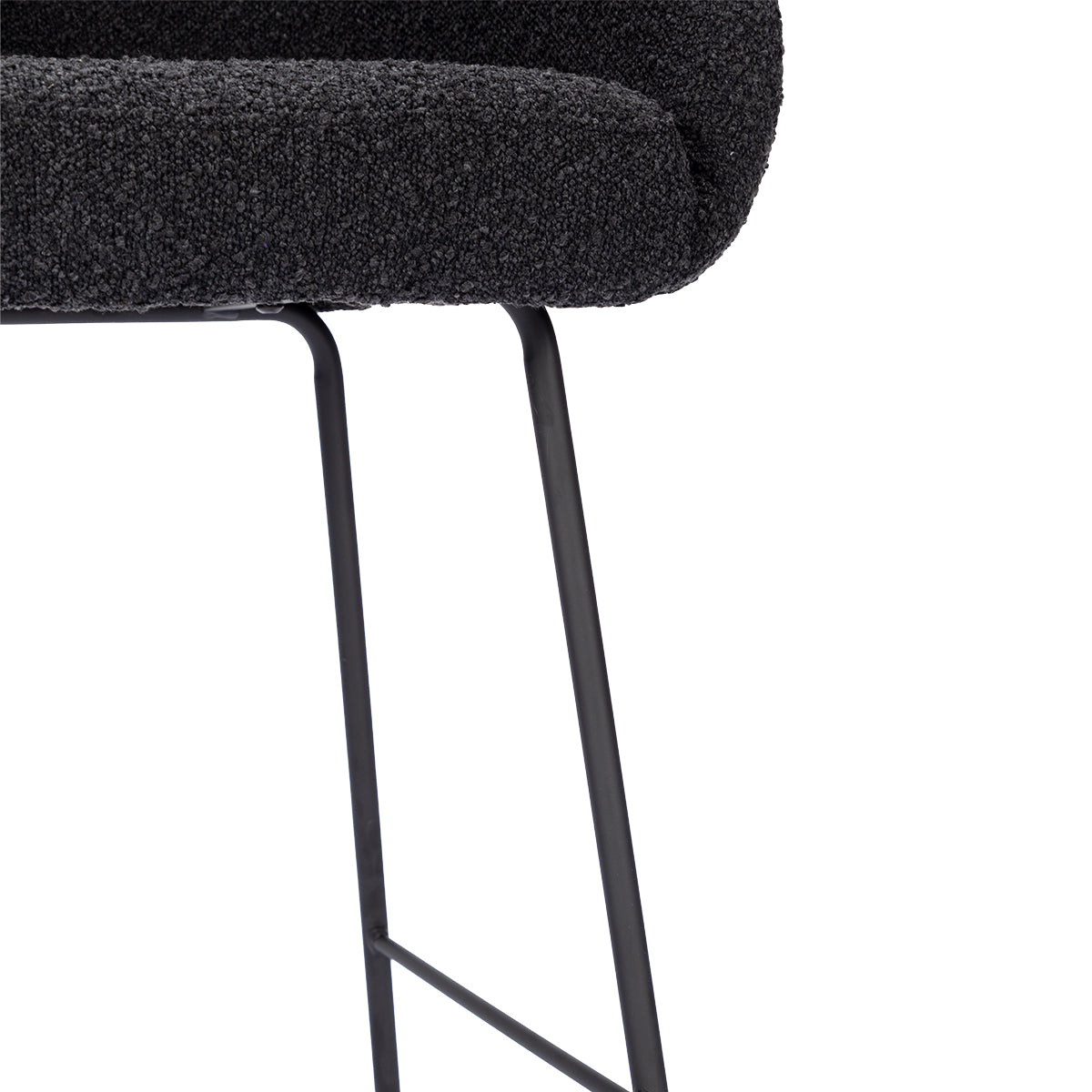 Avalon Boucle Bar Stool