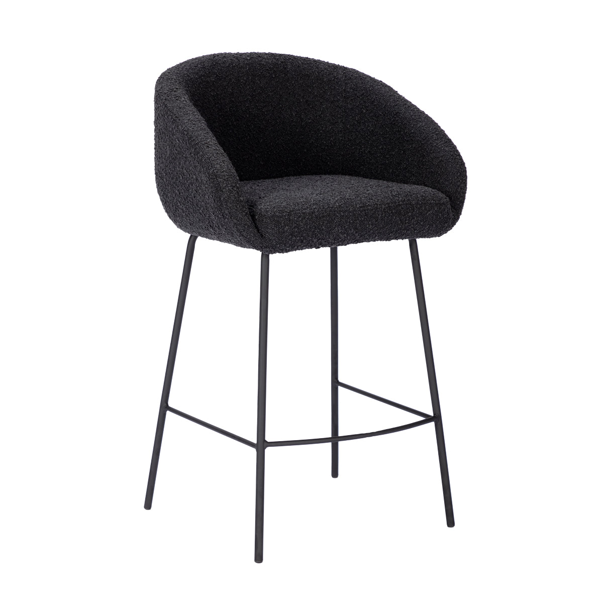Avalon Boucle Bar Stool