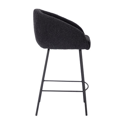 Avalon Boucle Bar Stool