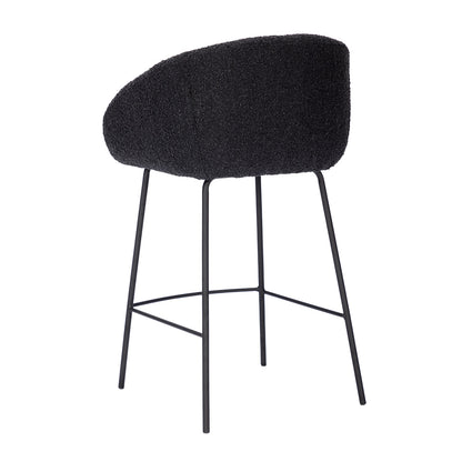 Avalon Boucle Bar Stool