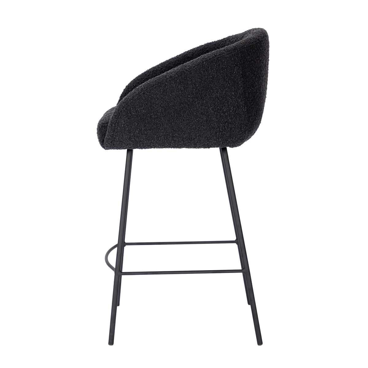 Avalon Boucle Bar Stool