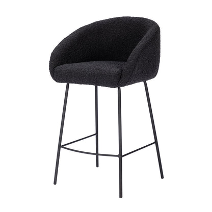 Avalon Boucle Bar Stool