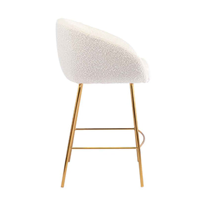 Avalon Boucle Bar Stool