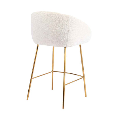 Avalon Boucle Bar Stool