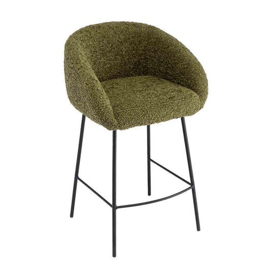 Avalon Fur Bar Stool