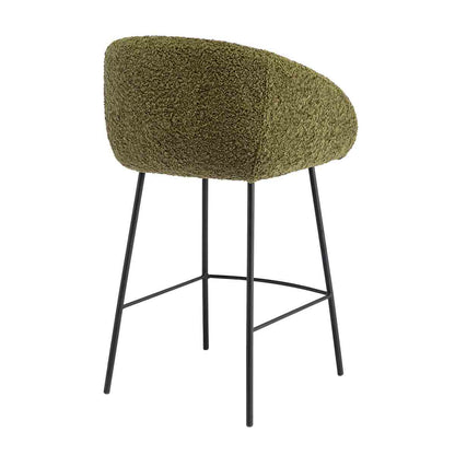 Avalon Fur Bar Stool