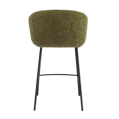 Avalon Fur Bar Stool