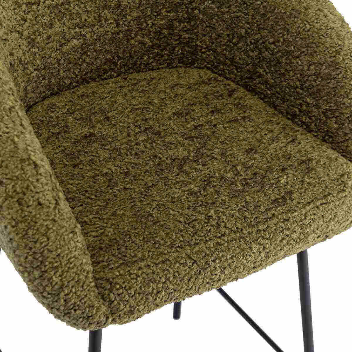 Avalon Fur Bar Stool