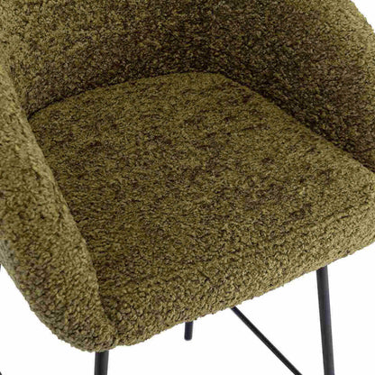Avalon Fur Bar Stool