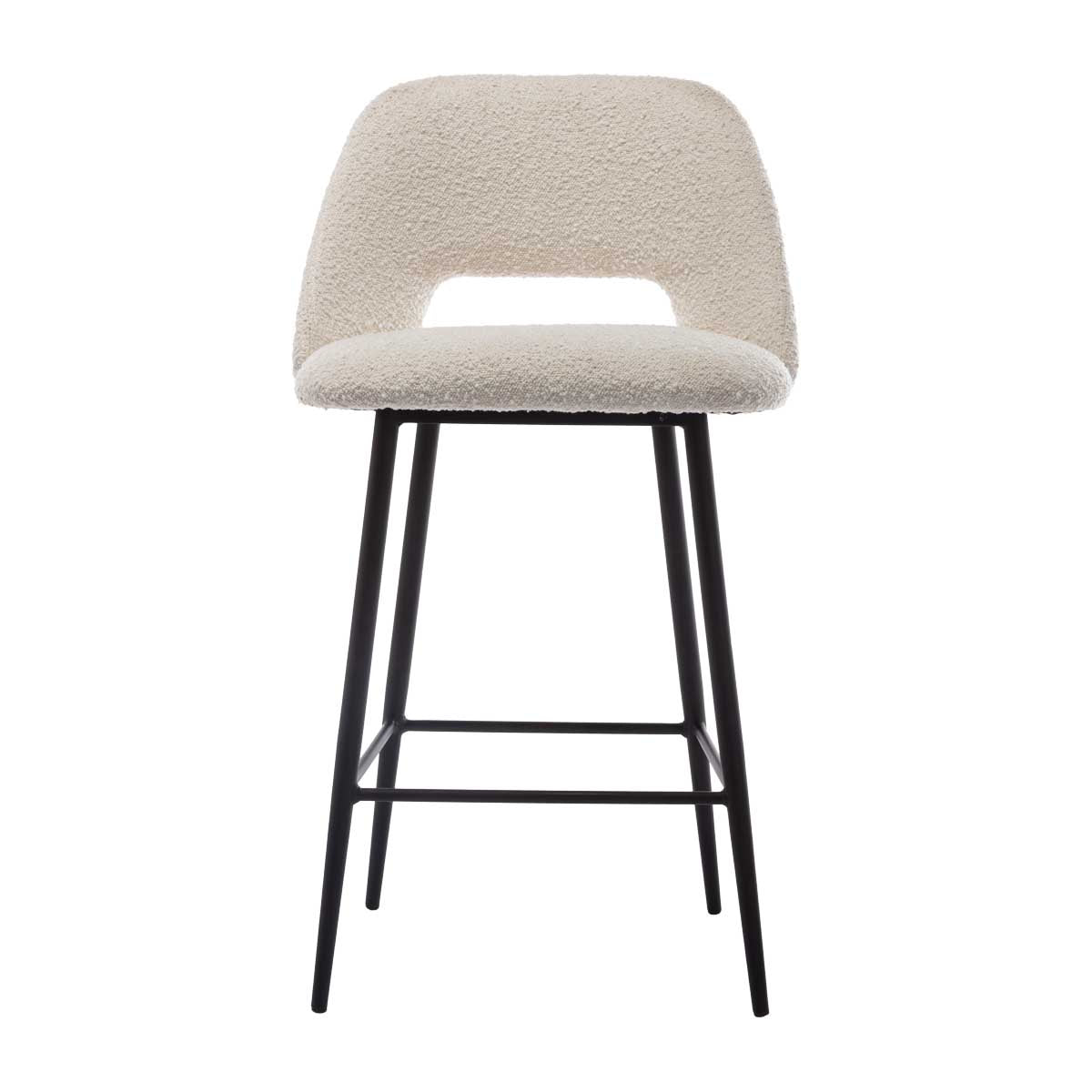 Belmont Boucle Bar Stool