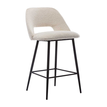 Belmont Boucle Bar Stool