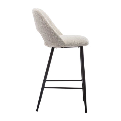 Belmont Boucle Bar Stool