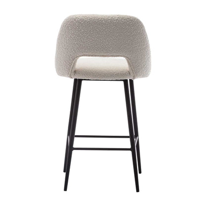 Belmont Boucle Bar Stool