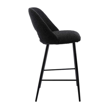 Belmont Boucle Bar Stool