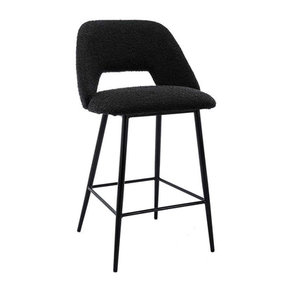 Belmont Boucle Bar Stool