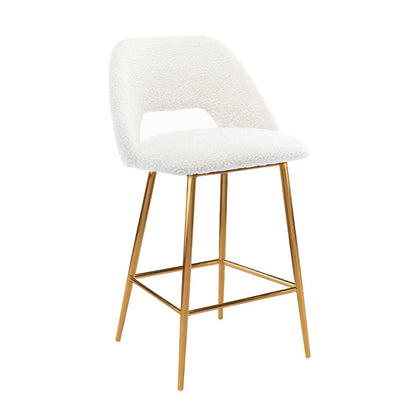 Belmont Boucle Bar Stool