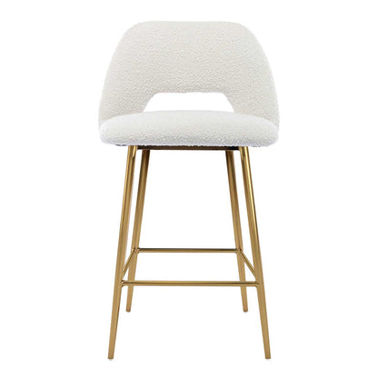 Belmont Boucle Bar Stool