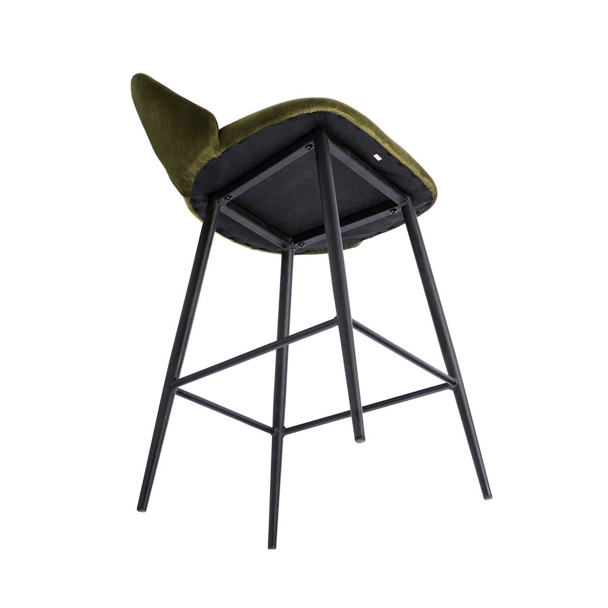 Belmont Velvet Bar Stool